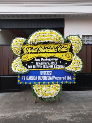 Papan Bunga Duka di Singkep Selatan